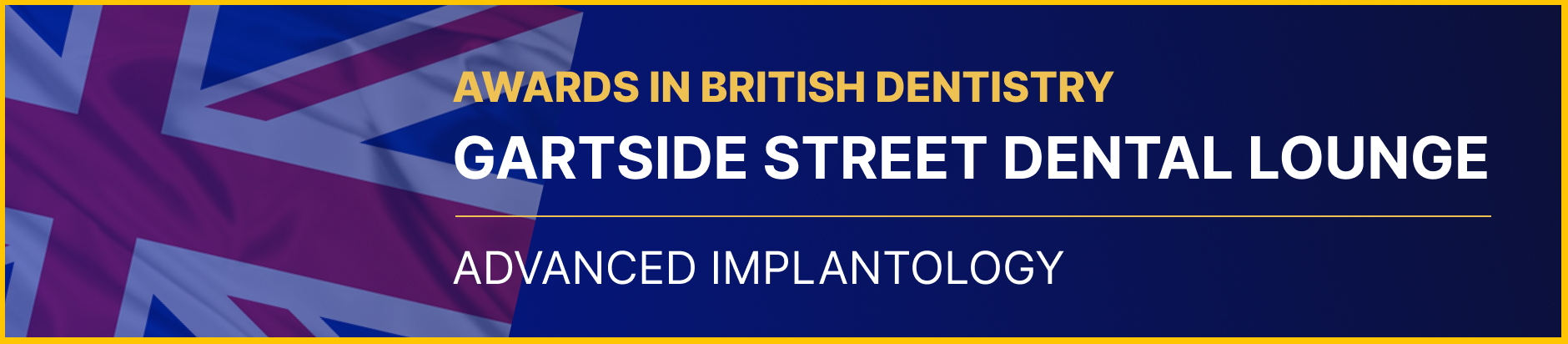 Awards in dentistry and medicine